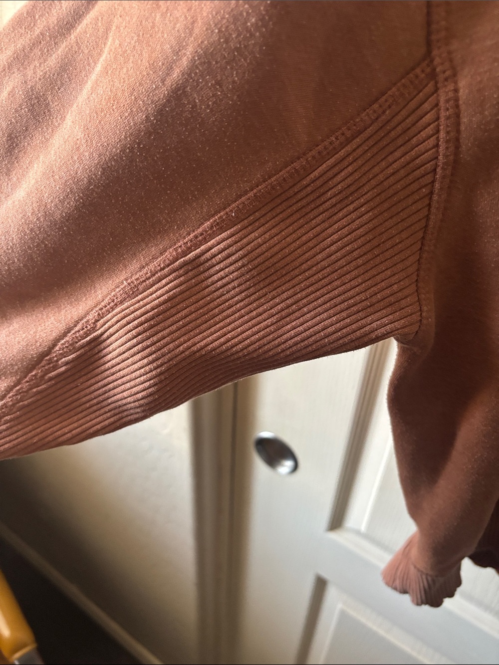 Zenana Outfitters Washed Clay Crewneck Sweatshirt - Rusty Clay - Picture 3 of 7